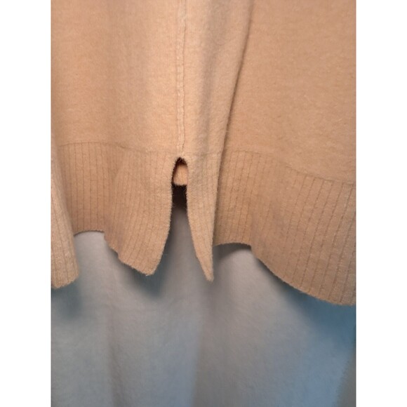 Brochu Walker Reverse Seam Long Sleeve Turtleneck Sweater Merino Angora Size L - Picture 6 of 12